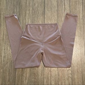 Brown Aerie Chill Play Move Leggings